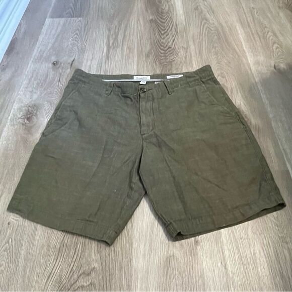 Men's Goodfellow & Co Olive Green 3" Linden Short - Picture 2 of 9